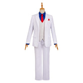 Kazamatsuri Kyouichirou weiß Anzug The Dinner Table Detective Cosplay Kostüm